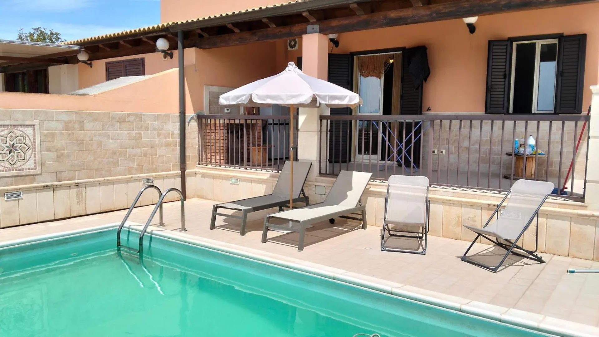 Villa Home 65 Seafront With Private Pool Villaggio Azzurro Italien